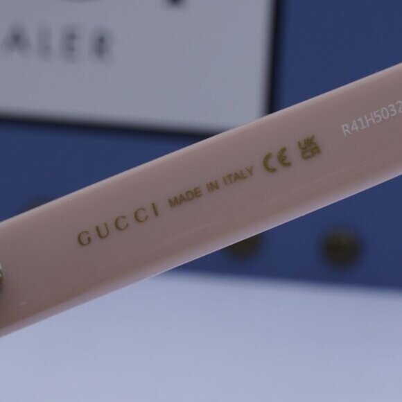 Gucci GG1338S 006 Square Sunglasses - Black/Pink/Grey - Picture 5 of 11